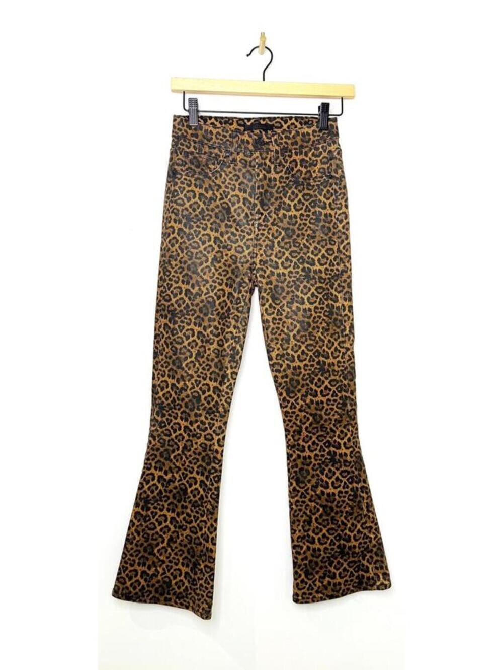 7Jeans Leopard Print Flare Jeans